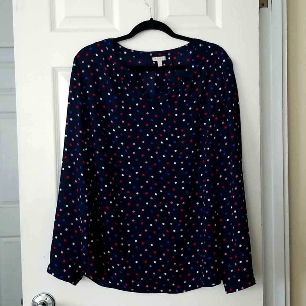 Talbot Tunic Blouse Large size Multi